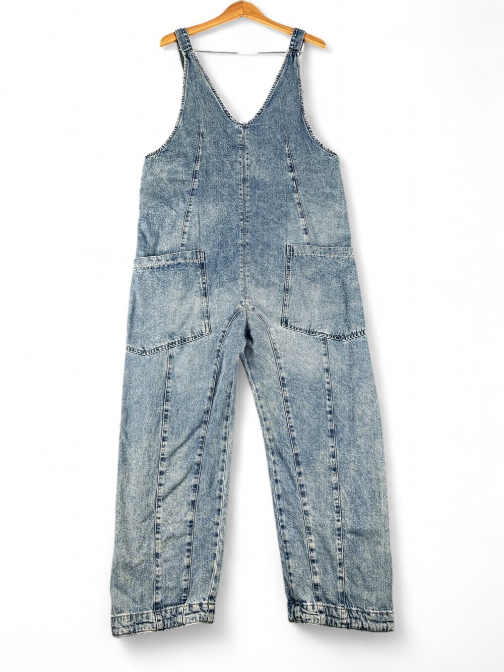 We The Free Women's Denim Overalls Size M